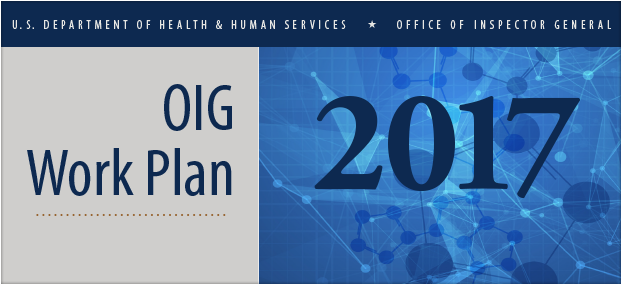 OIG 2017 Work Plan
