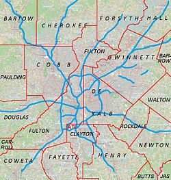 Metropolitan Atlanta is located in Metro Atlanta