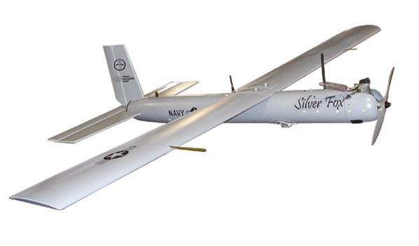 The Navy’s unmanned aerial vehicle (UAV), Silver Fox, contributed to Operation Iraqi Freedom as its first operational appearance. Originally built to help the Navy spot whales, the UAV weighs 20 pounds and is 6 feet long with an 8 ft. wingspan. It also has a 4-pound payload capacity and can stay aloft for five hours. Operators use a laptop and a variety of cameras to control the aircraft. Photo courtesy of the Office of Naval Research.