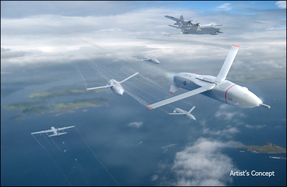 DARPA’s Gremlins program seeks to develop innovative technologies and systems that would enable existing aircraft to launch volleys of low-cost, reusable unmanned air systems (UASs) and safely and reliably retrieve them in mid-air. In an important step toward that goal, DARPA has awarded Phase 1 contracts for Gremlins to four competing teams led by Composite Engineering, Inc., Dynetics, Inc., General Atomics Aeronautical Systems, Inc., and Lockheed Martin Corporation.