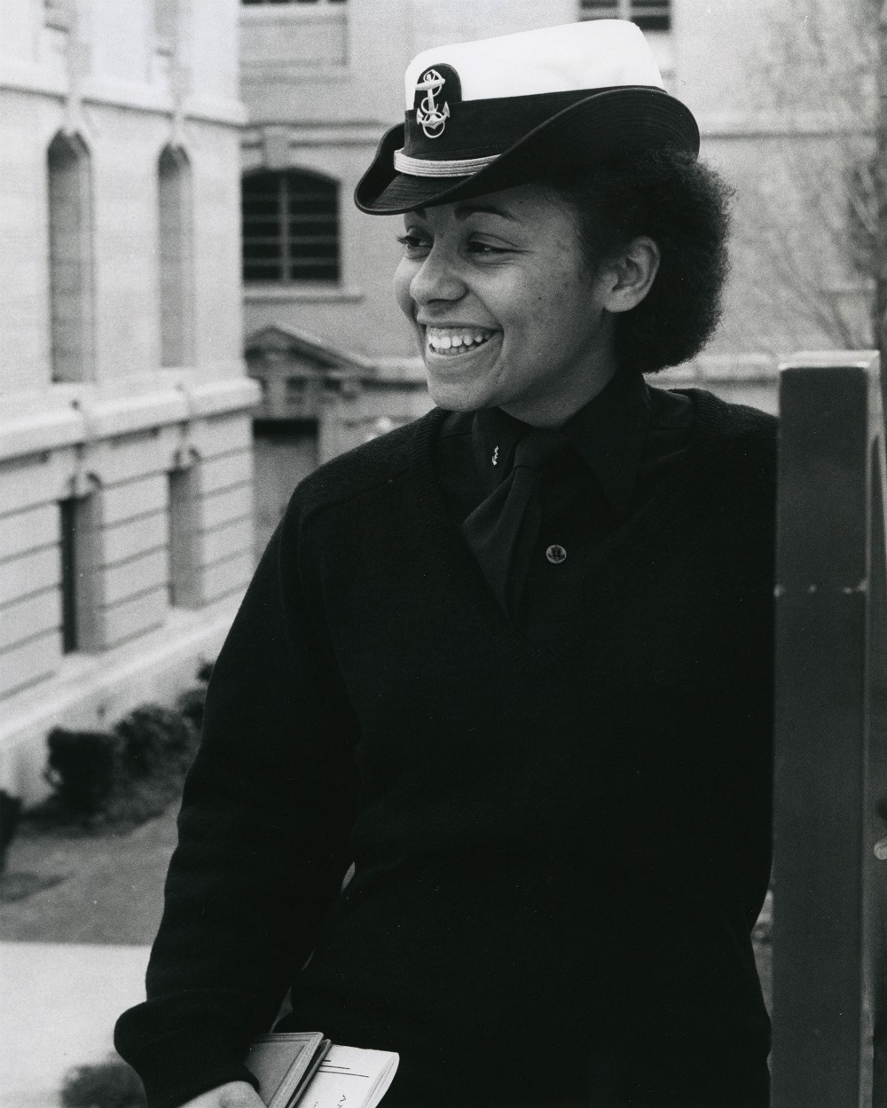 Midshipman Michelle Howard, April 9, 1980. Adm. Howard is now the vice chief of Naval Operations