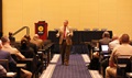 Boris Lushniak, department chair for the department of preventive medicine and biostatistics at Uniformed Services University of Health Sciences in Bethesda, Maryland, spoke about raising the bar for preventive medicine at AMSUS (The Society of Federal Health Professionals) 2016 in National Harbor, near Washington D.C.