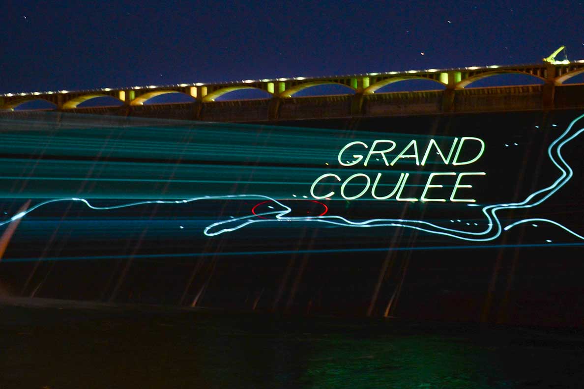 Grand Coulee Dam Laser Light Show