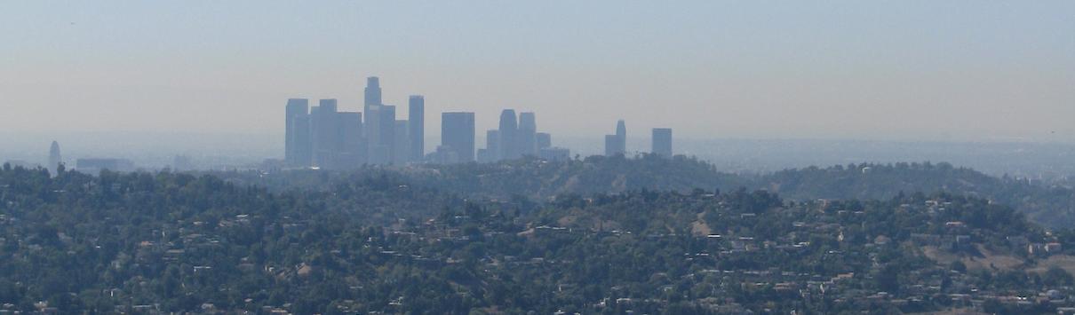 Smog over Los Angeles