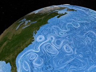 Salinity plays a major role in global ocean circulation and changes in salinity may impact regional and global climates. NASA