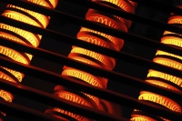 Array of heated coils