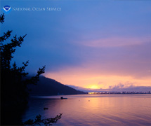 Kasitsna Bay, Alaska, as viewed from NOAA's Kasitsna Bay Laboratory