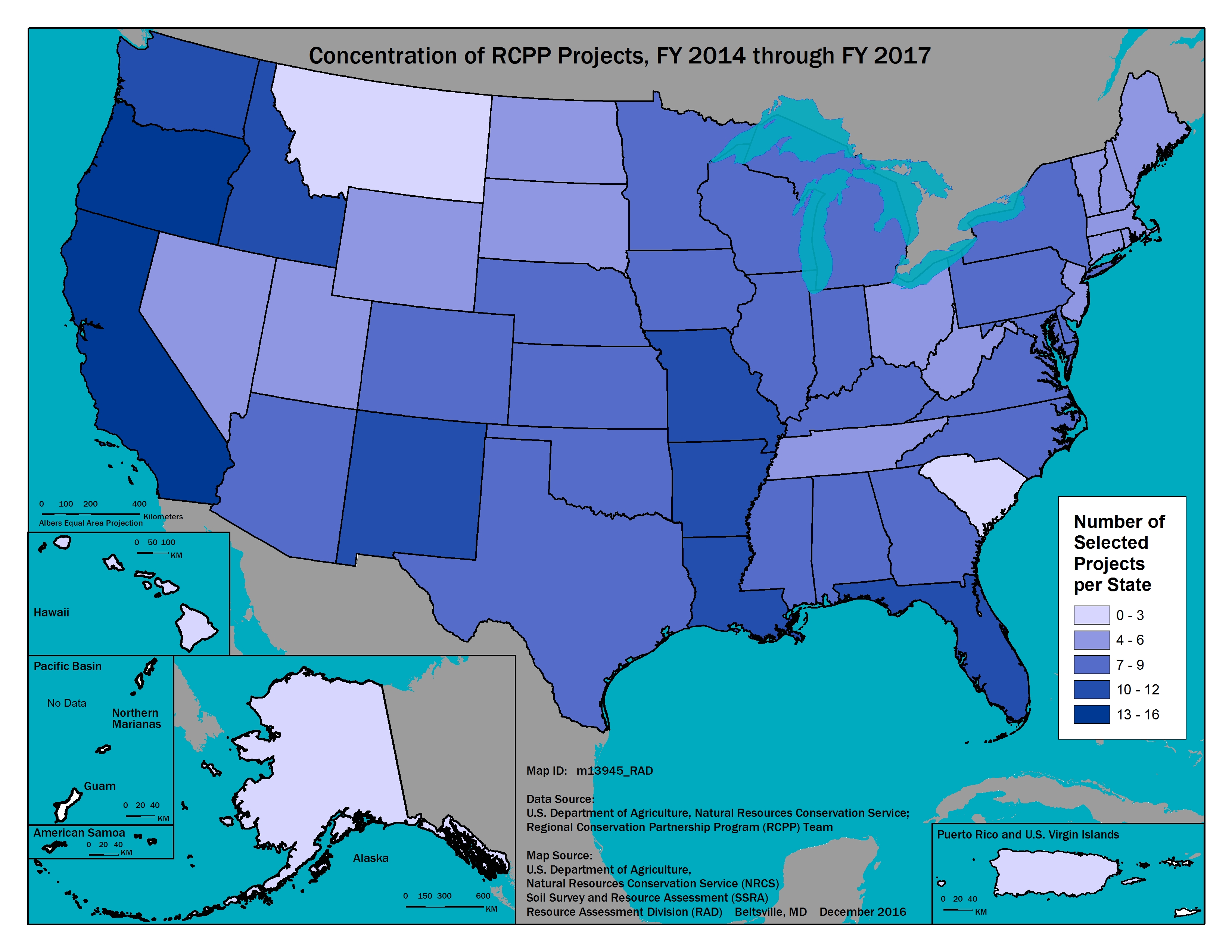 RCPP Projects FY 14-17