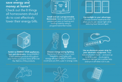 Looking for ways to save energy? Check out these tips that every homeowner should try. | Infographic by Sarah Gerrity, Energy Department. Updated January 2, 2014.
