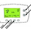 Air flow is produced when central HVAC fan is energized (set thermostat to “fan”)