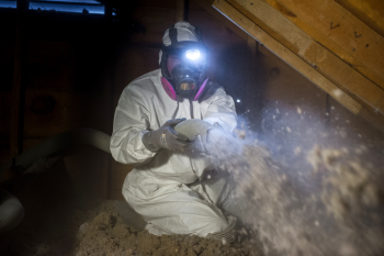 One of the most cost-effective ways to improve your home's comfort is to add insulation to your attic. <a href="/node/366805">Learn more about insulation</a>. | Photo courtesy of Dennis Schroeder, National Renewable Energy Lab.