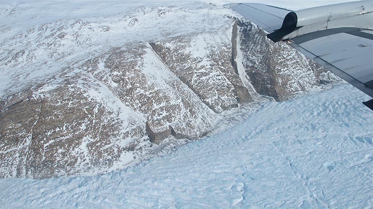 Greenland glacier