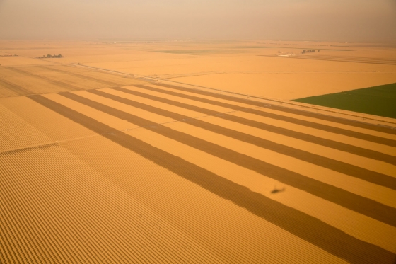 For several months, California has been in a state of &ldquo;exceptional drought.&rdquo; The state&rsquo;s usually verdant Central Valley produces one-sixth of the U.S.&rsquo;s crops.&nbsp;Credit:&nbsp;White House via Wikimedia Commons