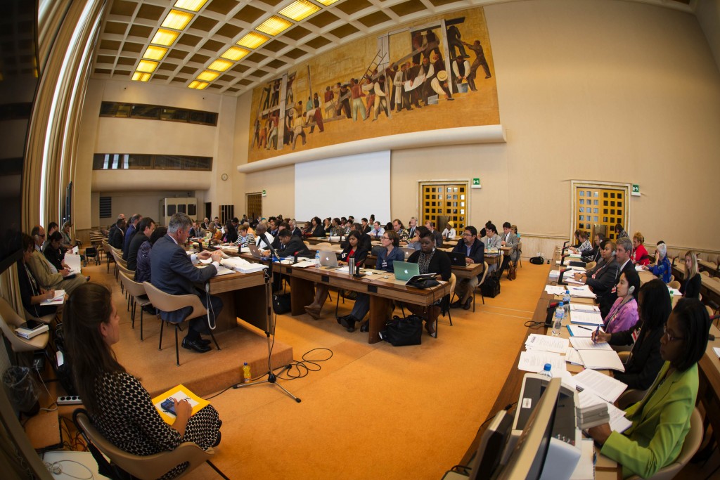 A senior U.S. government delegation met with U.S. civil society representatives at the United Nations Office at Geneva one day before appearing before the Committee on the Elimination of Racial Discrimination (CERD) to present its 2013 periodic report on the implementation of U.S. obligations under the International Convention on the Elimination of All Forms of Racial Discrimination (CERD). Press Release: https://geneva.usmission.gov/2014/08/11/u-s-delegation-to-the-committee-on-the-elimination-of-racial-discrimination/ U.S. Mission Geneva Photo/ Eric Bridiers