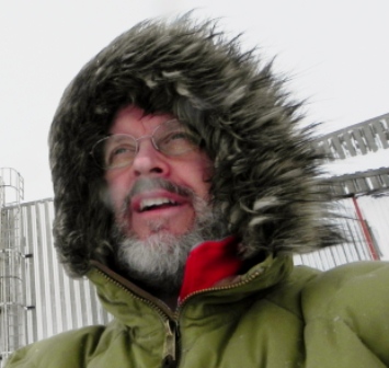 Tribal and Community Liaison Michael Haller during visit to Kaktovik.