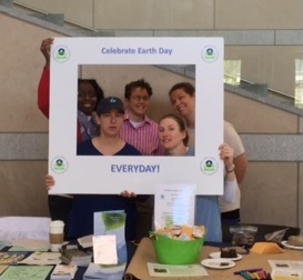 EPA educated students on native plants and more at the National Constitution Center's Earth Day event. 
