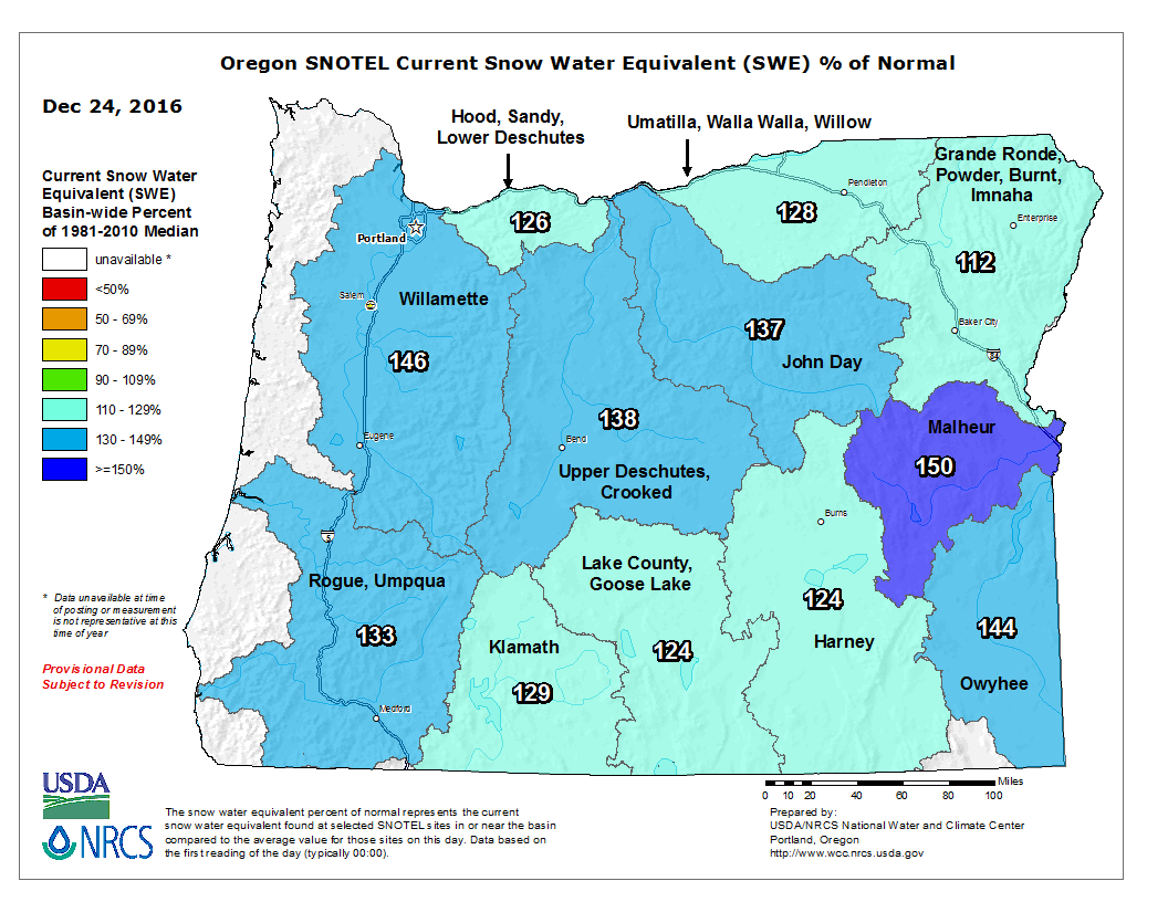 Current Snowpack Map