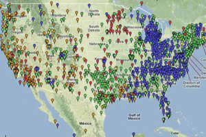 CORS stations