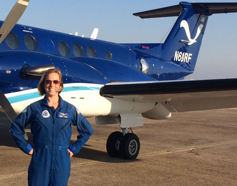 NOAA Corps Lieutenant Commander Nicole Cabana