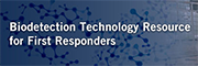 Biodetection Technology Resource for First Responders banner