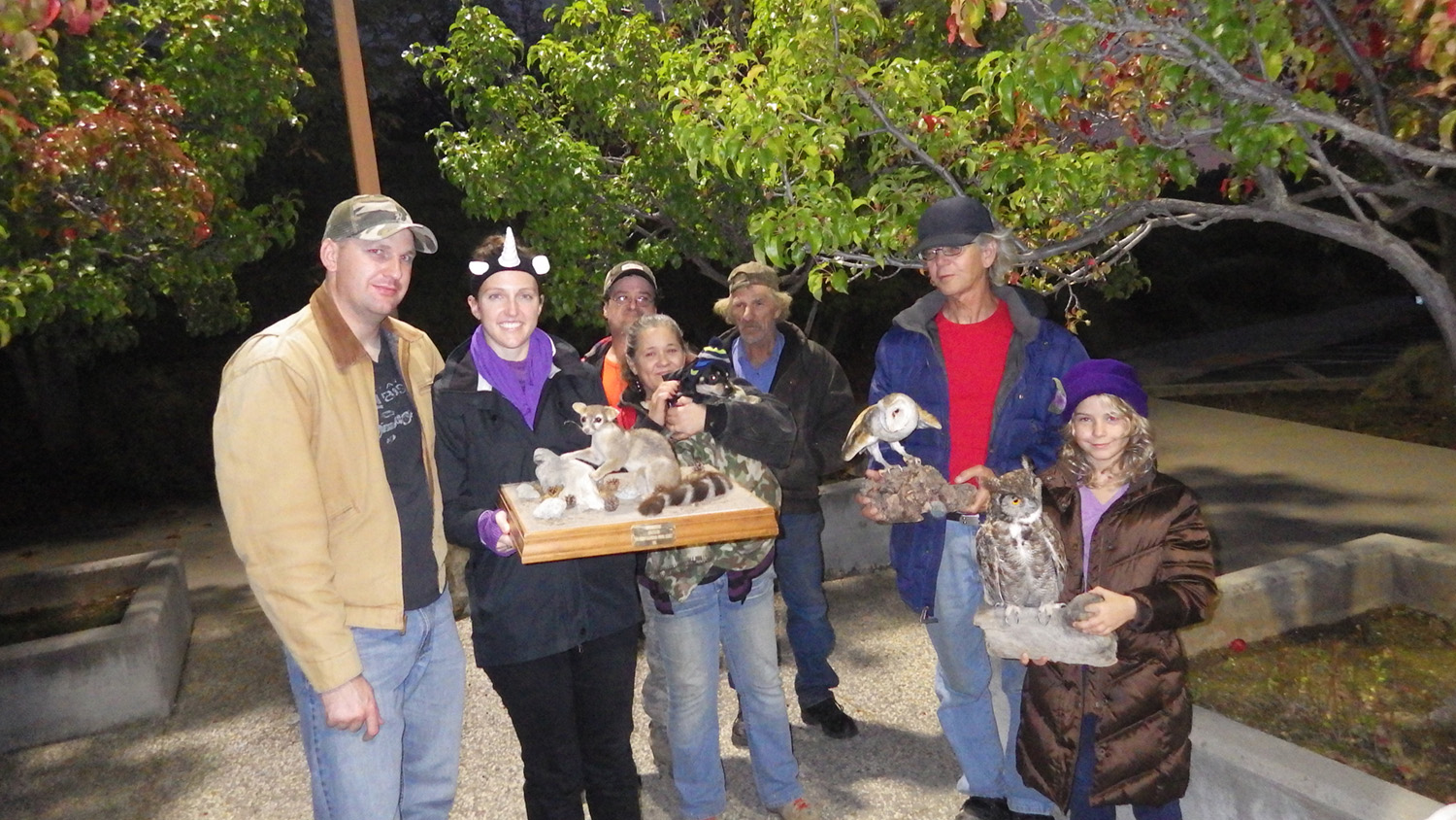 Hikers at the event 