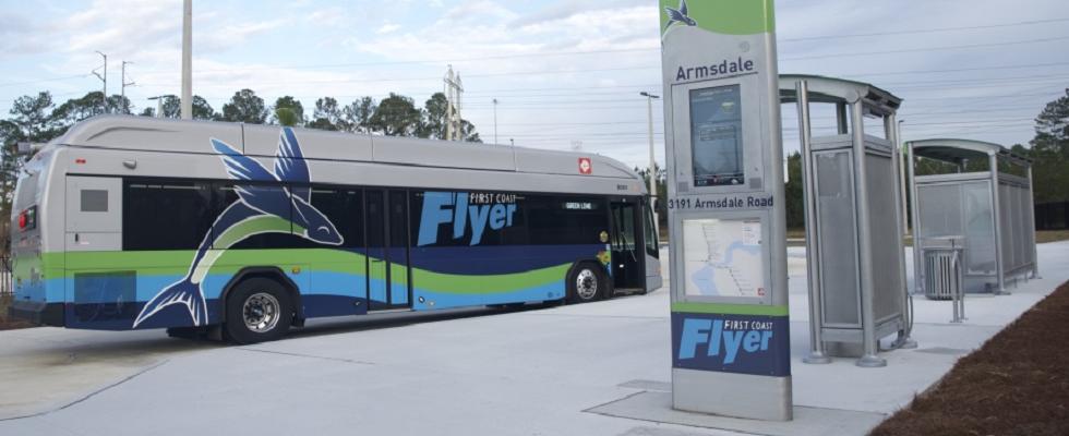 Jacksonville Flyer bus