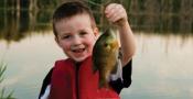 Little Boy with Fish