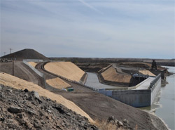 Rockramp and new screened headworks.