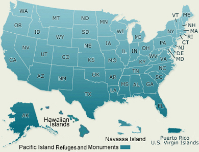 U.S. Map