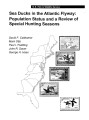 Sea ducks in the Atlantic flyway: population status and a review of special hunting seasons