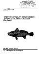 Habitat suitability index models: juvenile Atlantic croaker (Revised)