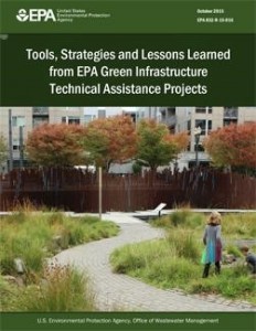 Tools, Strategies and Lessons Learned from EPA Green Infrastructure Assistance Projects booklet cover