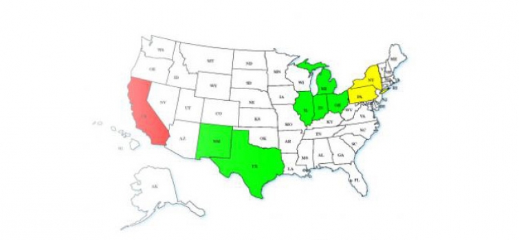 View a Map Showing Energy Storage Projects by State