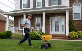 Using fertilizer sparingly is just one step to a Bay-friendly lawn. Photo iStock