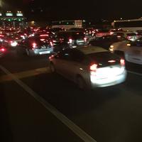 Photo taken at NJ Turnpike Toll Plaza by Scott Kleinberg on 10/23/2016