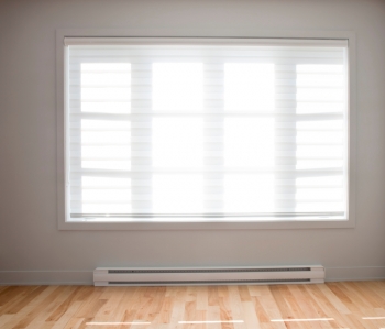 Baseboard heaters are one type of electric resistance heaters. | Photo courtesy of Â©iStockphoto/drewhadley