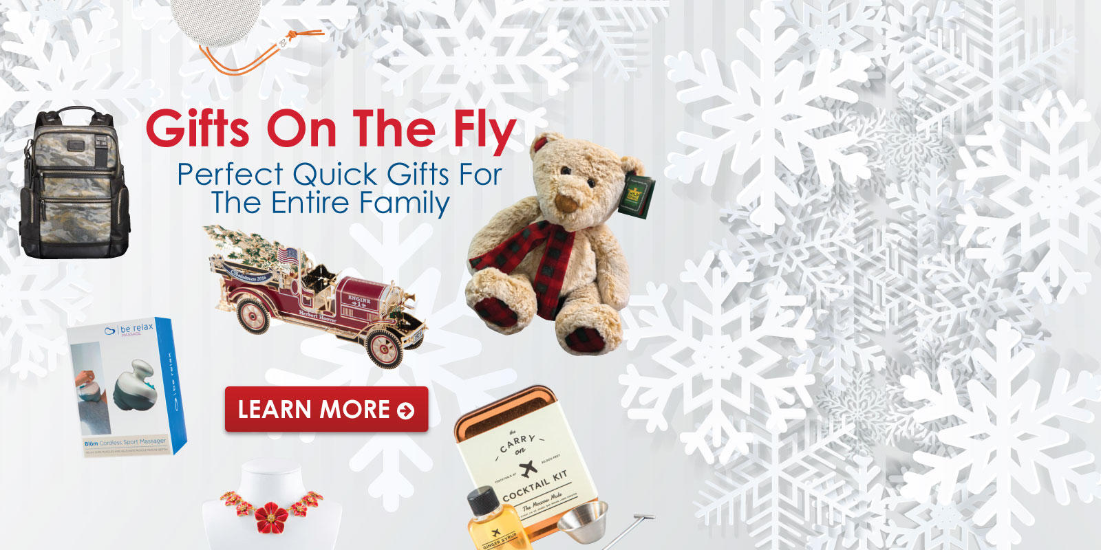 Holiday Gifts on the Fly