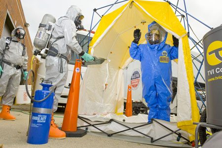 EPA and partners advance real world techniques to decontaminate anthrax bacteria.