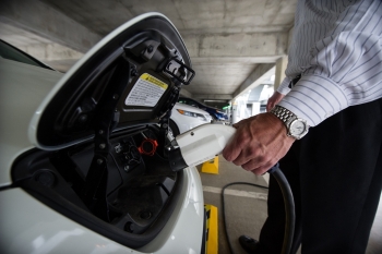 Electric vehicles are just one option for buyers interested in fuel efficient or alternative fuel vehicles. | Photo courtesy of Dennis Schroeder, NREL.