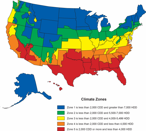 U.S. Census Regions and Divisions Map