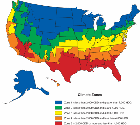 U.S. Census Regions and Divisions Map