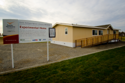 At the Energy Department's Pacific Northwest National Laboratory (PNNL), researchers are using two modular homes to test energy-efficient products and calculate their energy savings. Researchers test new technologies in the Experimental home (pictured above), while the Baseline home (not pictured) serves as a control and doesnâ€™t get changed during any of the experiments. | Photo courtesy of PNNL.