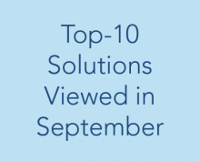 Top-10 Solutions in September