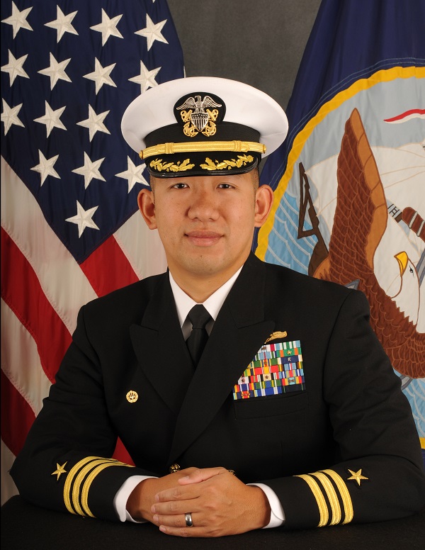 Cmdr. Christopher Eng, Commanding Officer, Information Warfare Training Command (IWTC) Corry Station