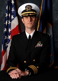 Cmdr. Damen Hofheinz, lead for JIE/JRSS in the office of the Deputy Chief of Naval Operations for Information Warfare (N2N6BC)