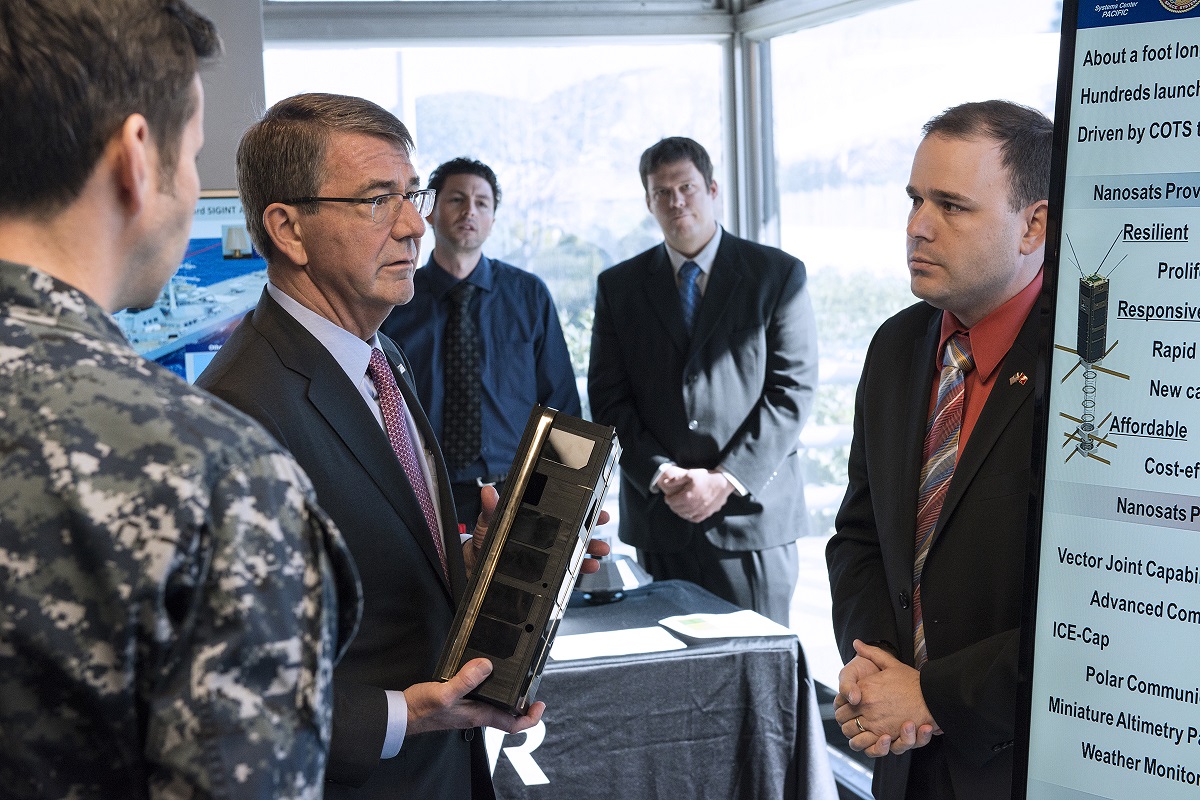 Secretary Department of Defense Ash Carter. U.S. Navy photo.