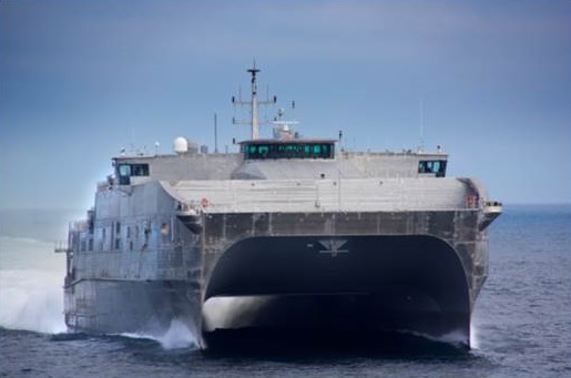 EPF Ship Class - Joint High Speed Vessel. Photo courtesy of Military Sealift Command.
