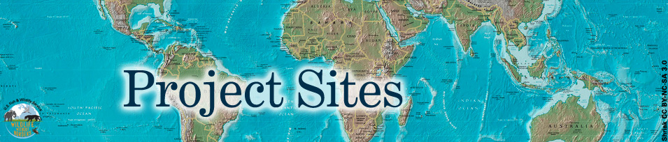 Map of Project Sites banner
