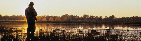 Hunter at sunset Pat Hagan/USFWS