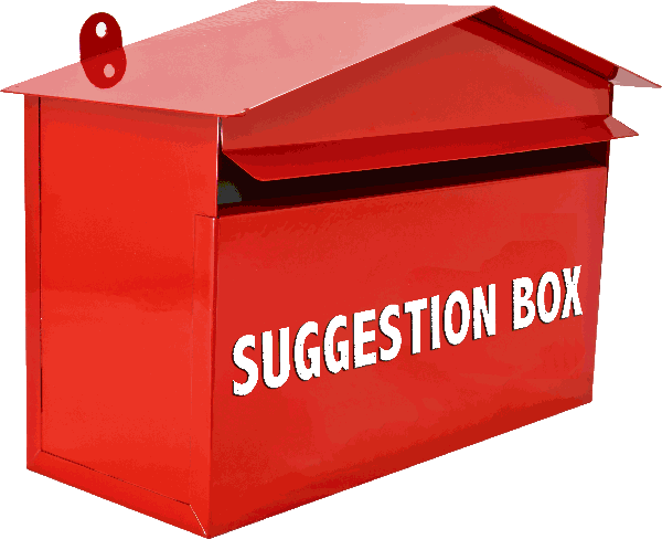 suggestion box